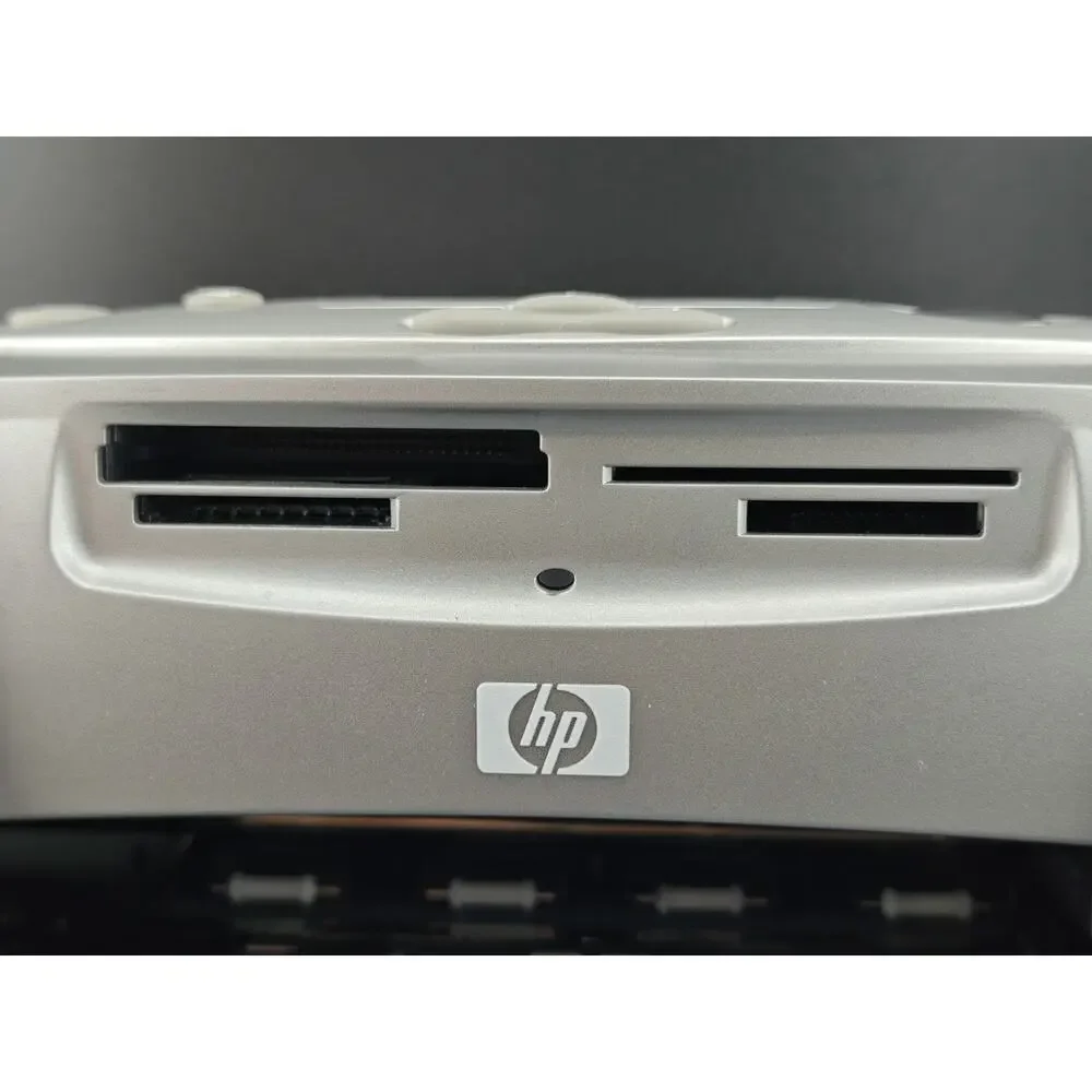 HP Photosmart 130 Compact Photo Printer Tested Working Bundle New Ink Cartridge